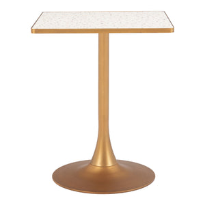   Square Terrazzo Bistro Table | Oroa.com