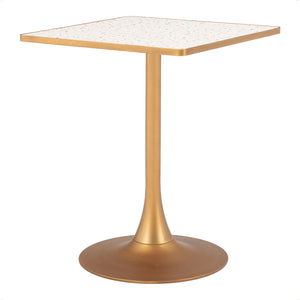   Square Terrazzo Bistro Table | Oroa.com