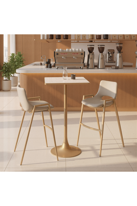 Square Terrazzo Bar Table | OROA Modern Spot | Oroa.com