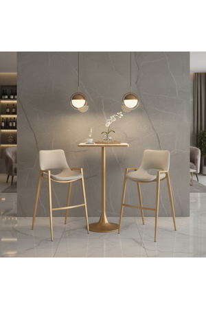 Square Terrazzo Bar Table | OROA Modern Spot | Oroa.com