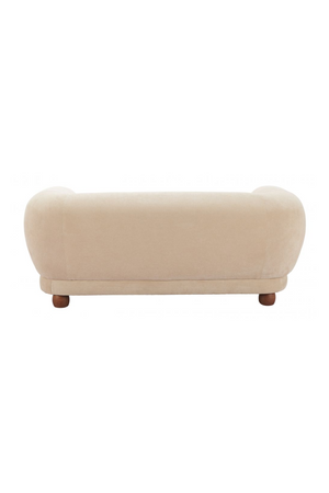 Taupe Corduroy Loveseat | OROA Modern Boet | Oroa.com