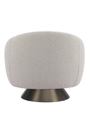 Bronze Base Gray Swivel Chair | OROA Modern Modan | Oroa.com