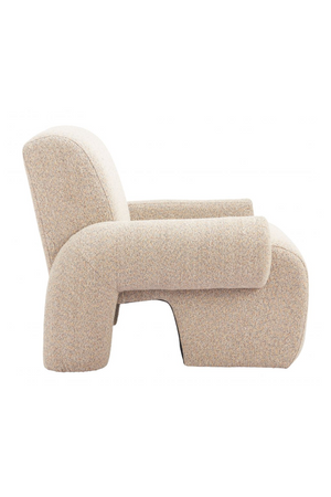 Beige Contemporary Accent Chair | OROA Modern Rura | Oroa.com