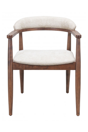Wood Framed Beige Dining Chair | OROA Modern Goka | Oroa.com