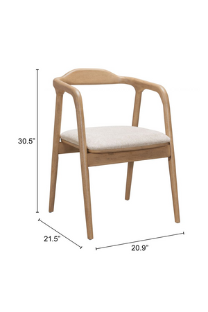 Beige Seat Dining Chair | OROA Modern Hosoi | Oroa.com