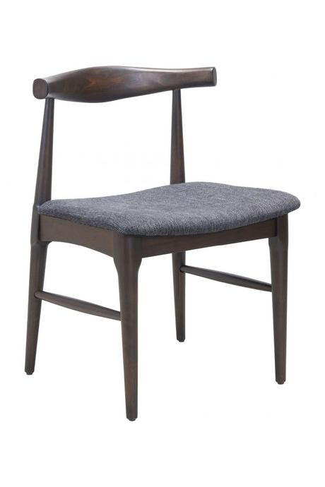 Dark Wooden Dining Chairs (2) | OROA Modern Tuzka | Oroa.com