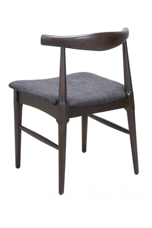 Dark Wooden Dining Chairs (2) | OROA Modern Tuzka | Oroa.com