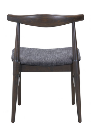 Dark Wooden Dining Chairs (2) | OROA Modern Tuzka | Oroa.com