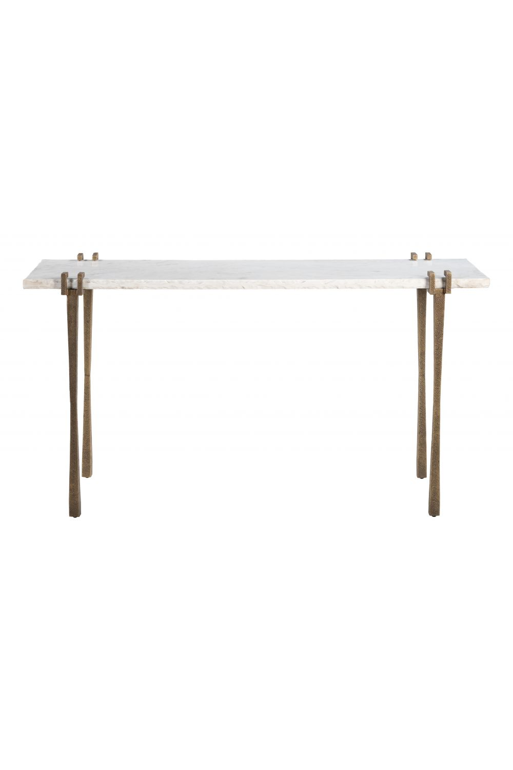 Rectangular White Marble Console Table | OROA Modern Rench