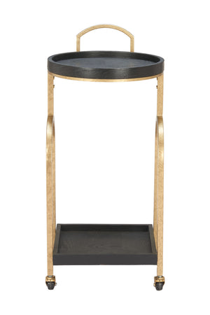 Black Oak Bar Cart | OROA Modern Zukei | Oroa.com