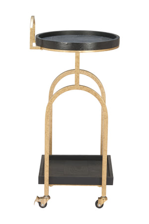 Black Oak Bar Cart | OROA Modern Zukei | Oroa.com