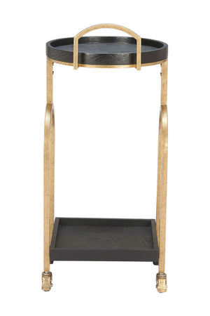 Black Oak Bar Cart | OROA Modern Zukei | Oroa.com