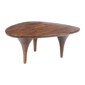   Walnut Finished Coffee Table | Oroa.com