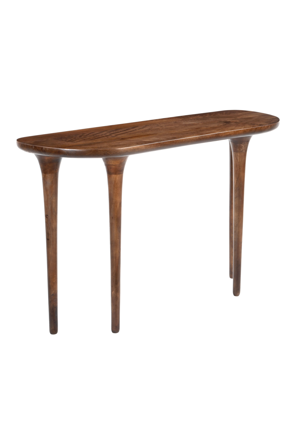 Walnut Finished Console Table | OROA Modern Spiker | Oroa.com