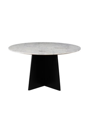 Round White Dining Table | OROA Modern Strela | Oroa.com