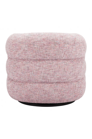 Pink Tweed Swivel Chair | OROA Modern Refine | Oroa.com
