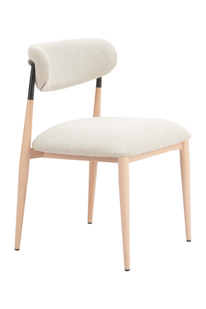 Gray Fabric Armless Dining Chairs (2) | OROA Modern Equinox | Oroa.com
