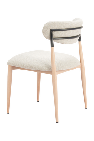 Gray Fabric Armless Dining Chairs (2) | OROA Modern Equinox | Oroa.com