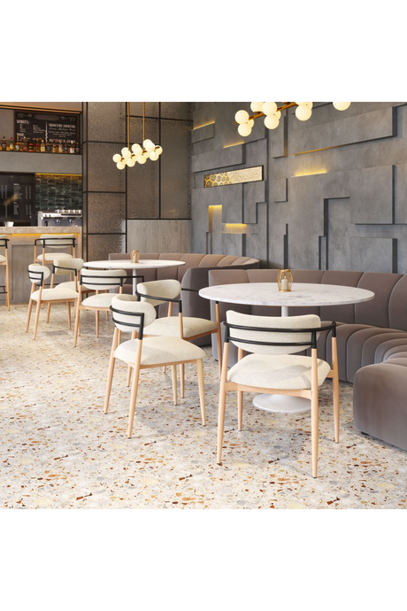 Gray Fabric Modern Dining Chair | OROA Modern Equinox | Oroa.com