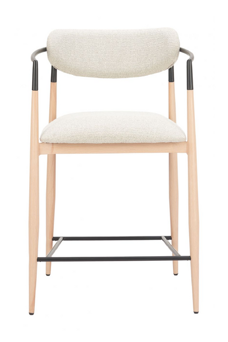 Gray Fabric Modern Counter Stool | OROA Modern Equinox | Oroa.com