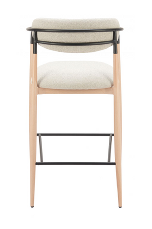 Gray Fabric Modern Bar Stool | OROA Modern Equinoxn | Oroa.com