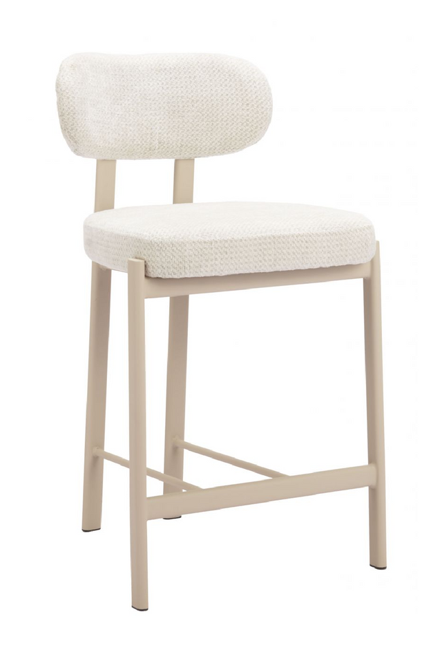 Gray Textured Weave Counter Stools (2) | OROA Modern Aurea | Oroa.com