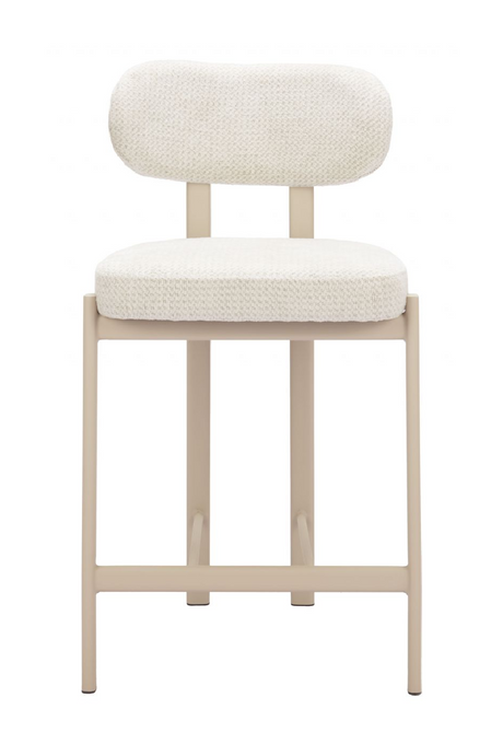 Gray Textured Weave Counter Stools (2) | OROA Modern Aurea | Oroa.com