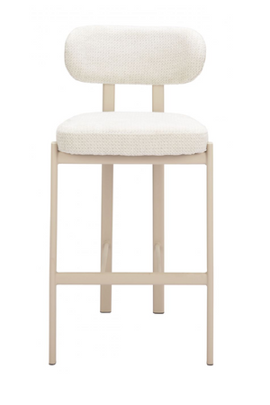 Gray Textured Weave Bar Stools (2) | OROA Modern Auream | Oroa.com
