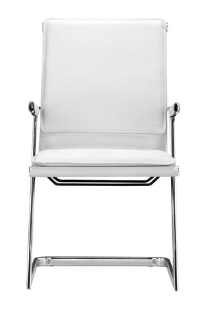   Polished Steel Office Chairs (2) | Oroa.com