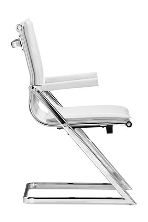   Polished Steel Office Chairs (2) | Oroa.com