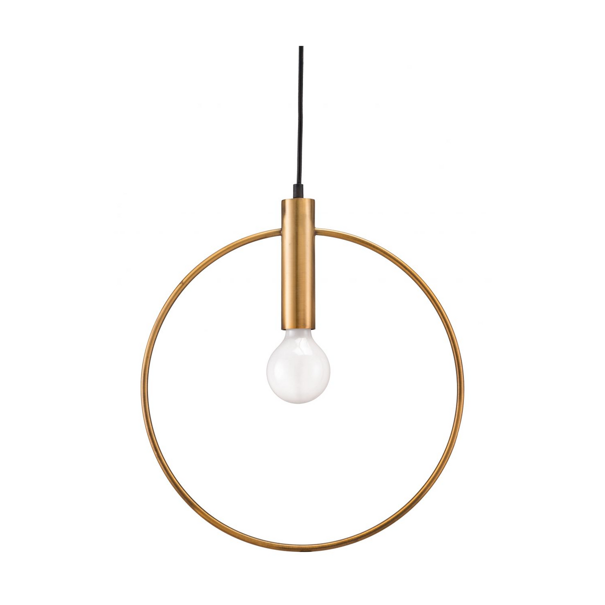   Brass Ring Pendant Lamp | Oroa.com