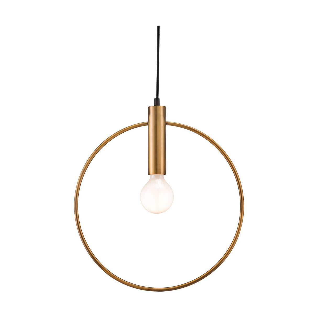   Brass Ring Pendant Lamp | Oroa.com