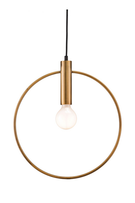 Brass Ring Pendant Lamp | OROA Modern Irenza | Oroa.com