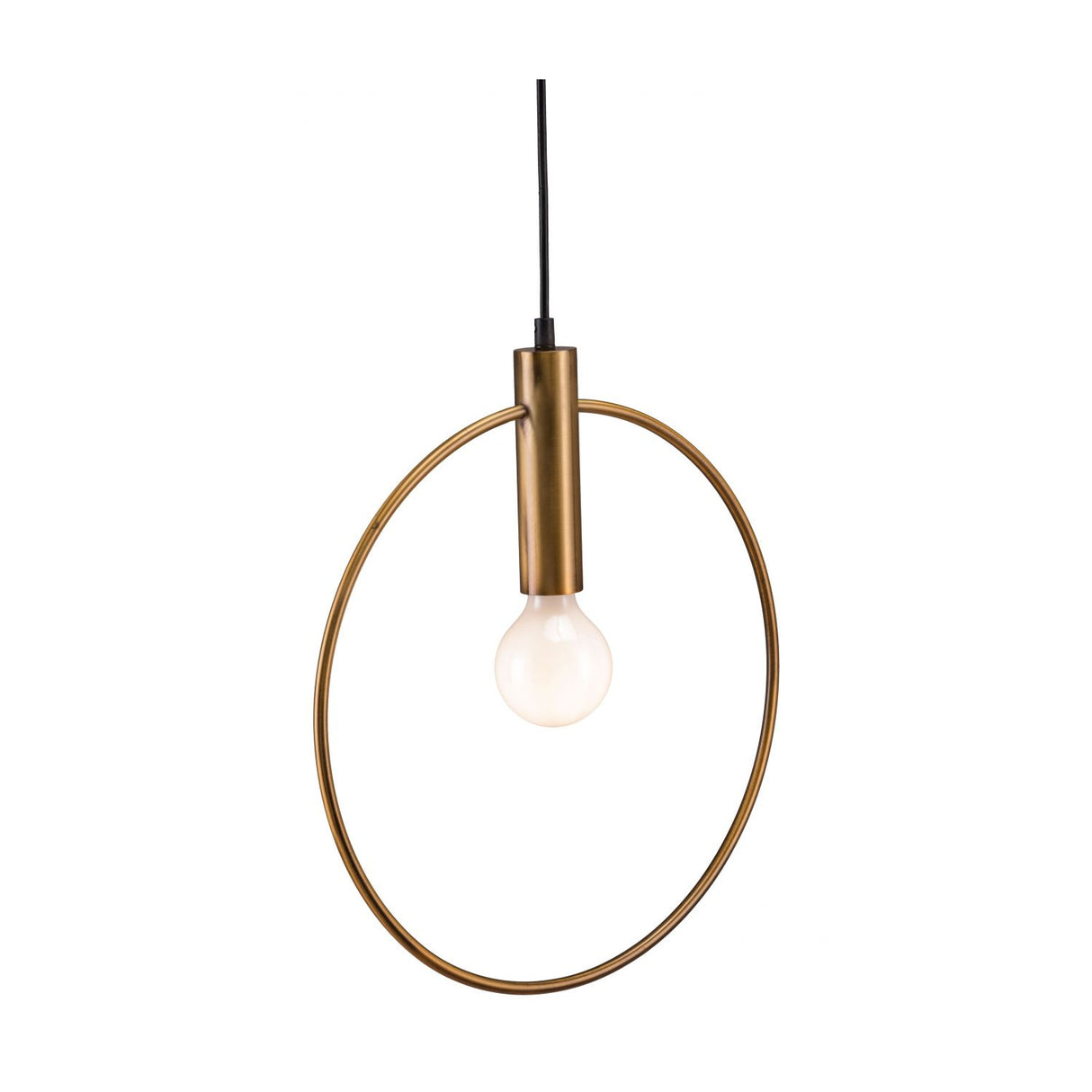   Brass Ring Pendant Lamp | Oroa.com