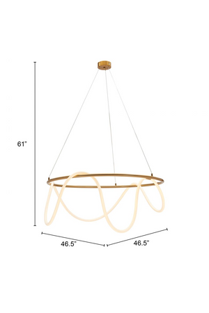 Flexible LED Tube Pendant Lamp | OROA Modern Wiber | Oroa.com