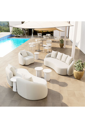   Beige Upholstered Outdoor Accent Chair | Oroa.com