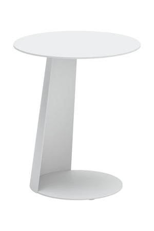 White Outdoor Side Table | OROA Modern Sunny Isles | Oroa.com