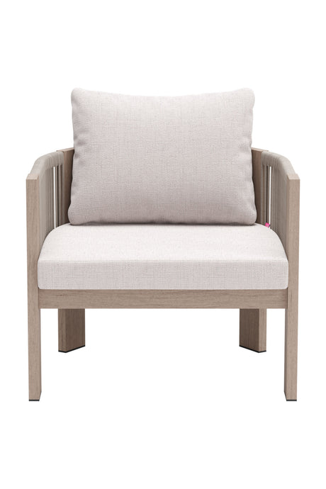 Beige Outdoor Accent Chair | OROA Modern Rebel | Oroa.com