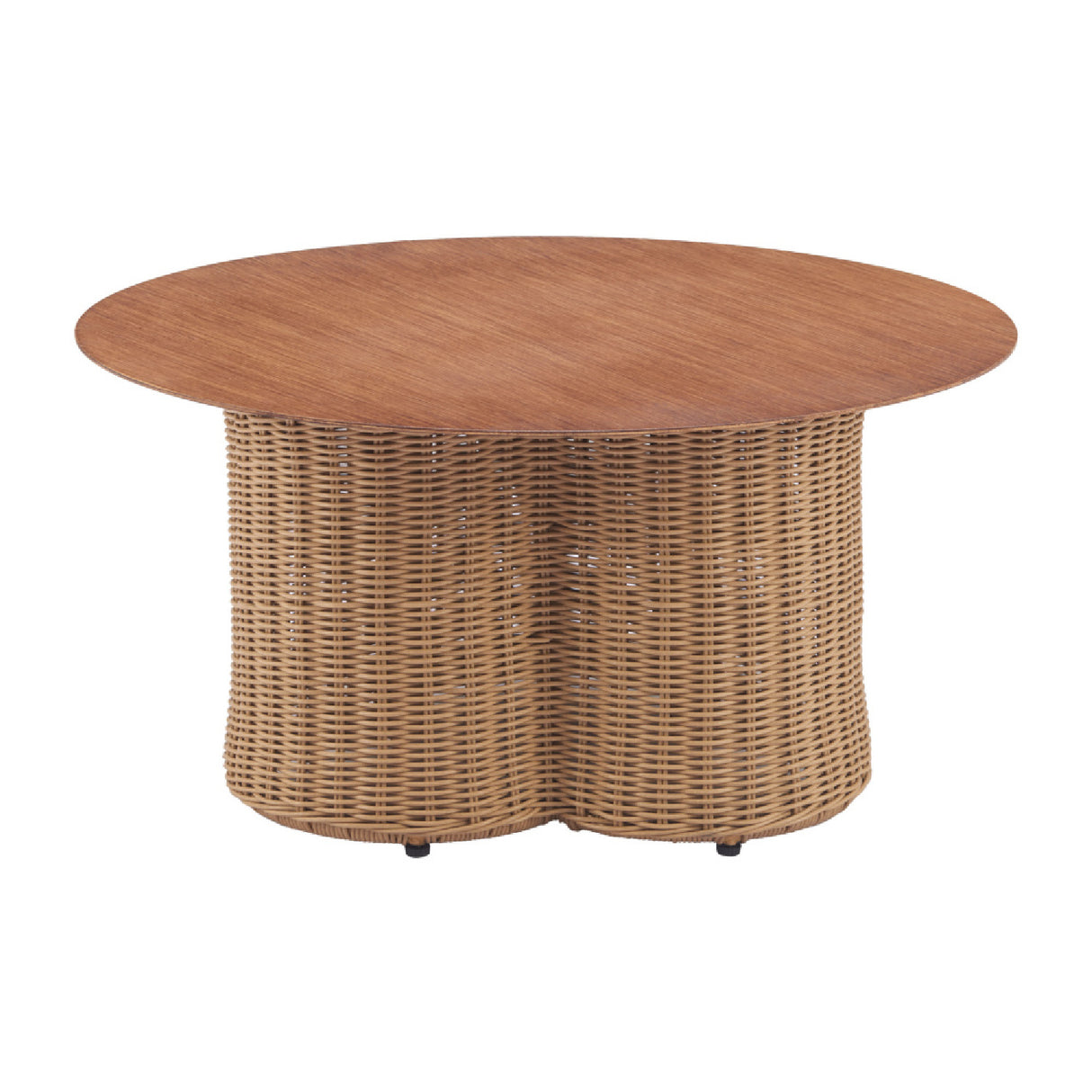 Natural Rattan Look Coffee Table | OROA Modern Soka