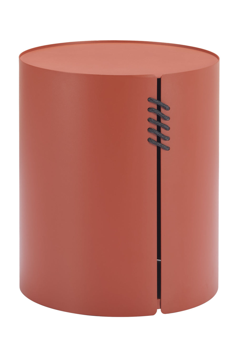 Brown Aluminum Outdoor Side Table | OROA Modern Bayu | Oroa.com