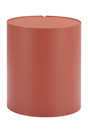 Brown Aluminum Outdoor Side Table | OROA Modern Bayu | Oroa.com