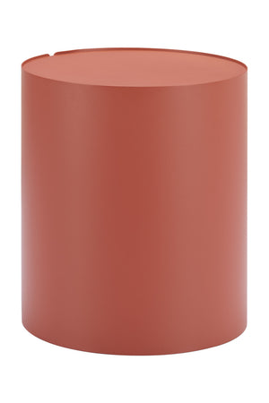 Brown Aluminum Outdoor Side Table | OROA Modern Bayu | Oroa.com