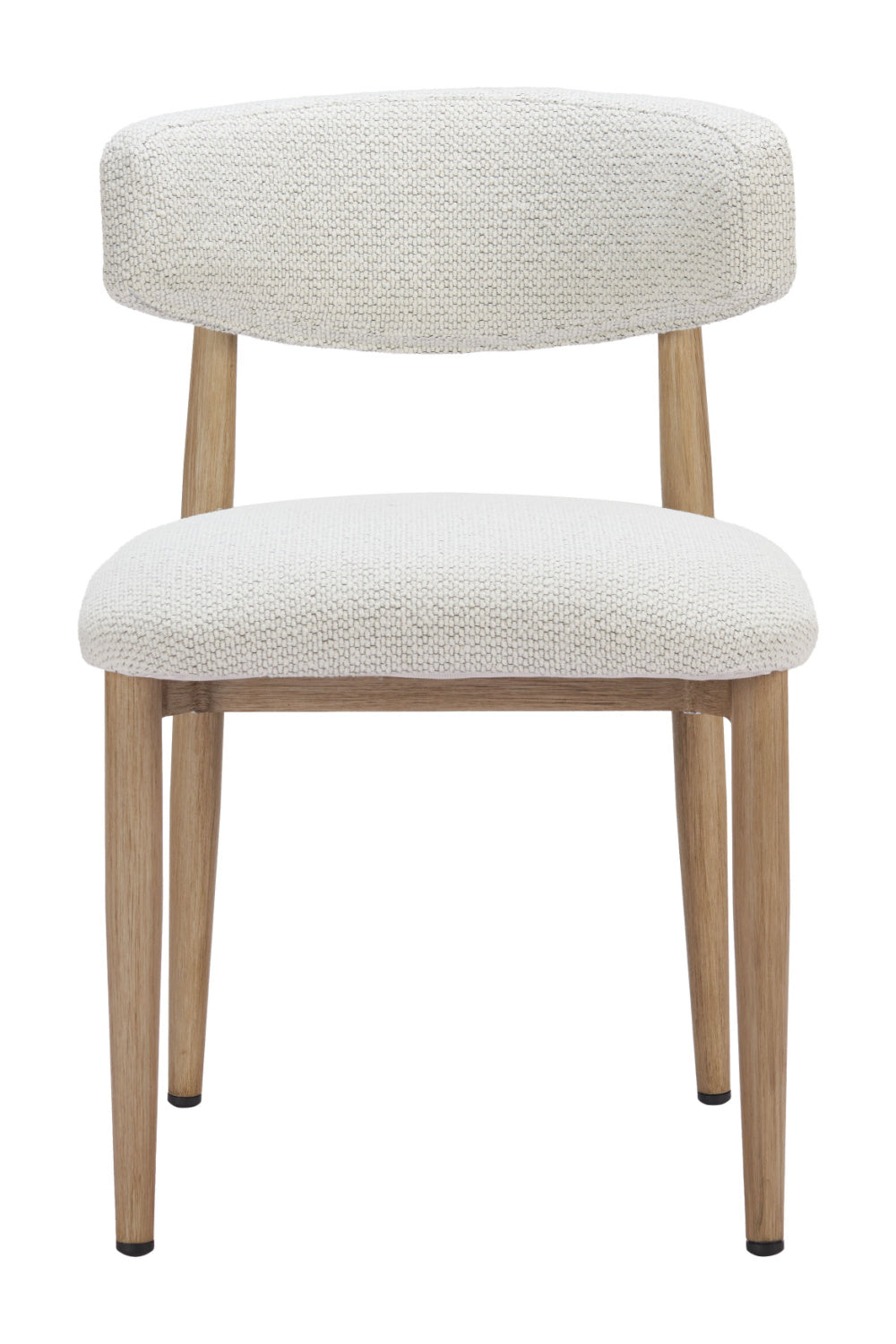   White Padded Outdoor Dining Chair | Oroa.com