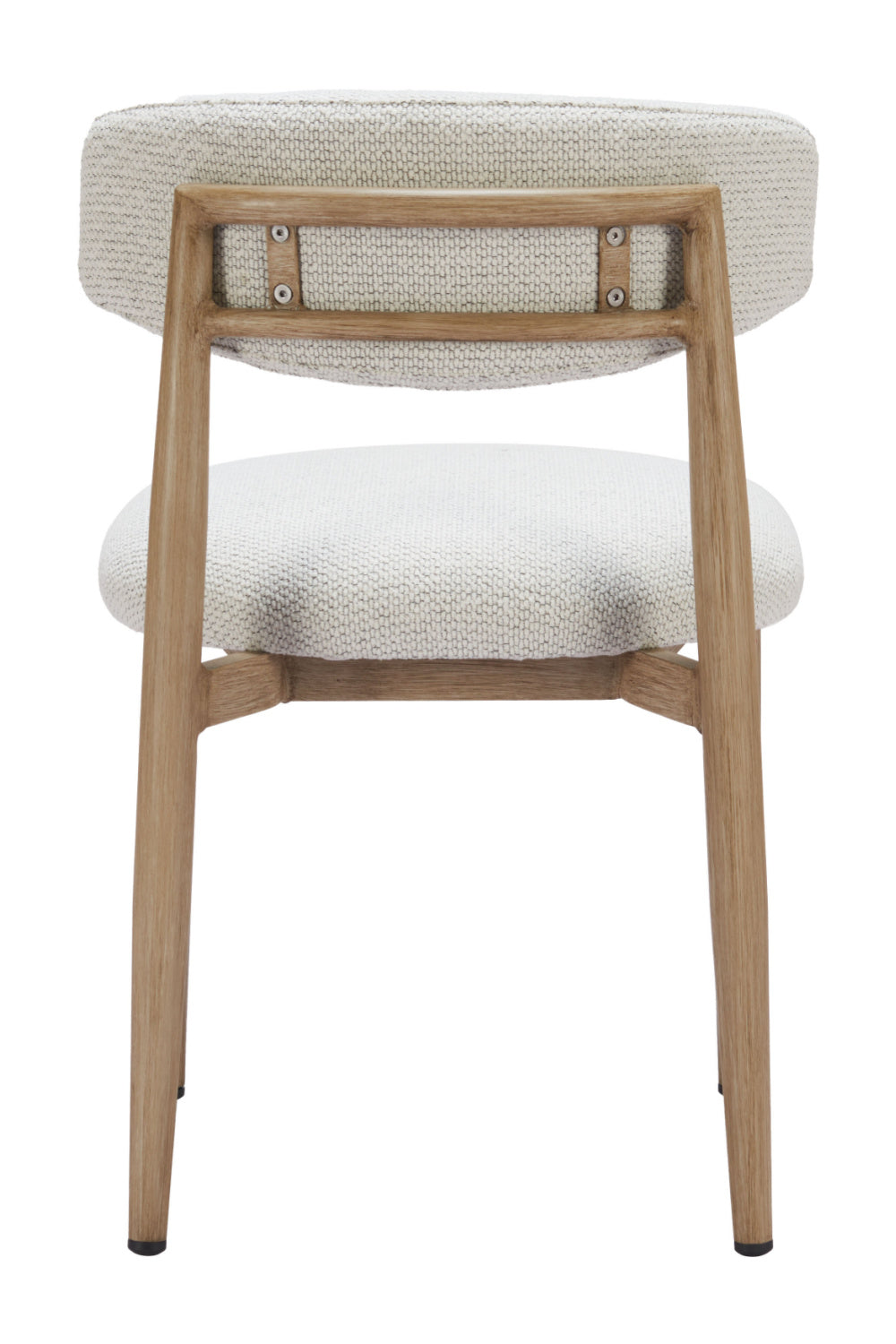   White Padded Outdoor Dining Chair | Oroa.com