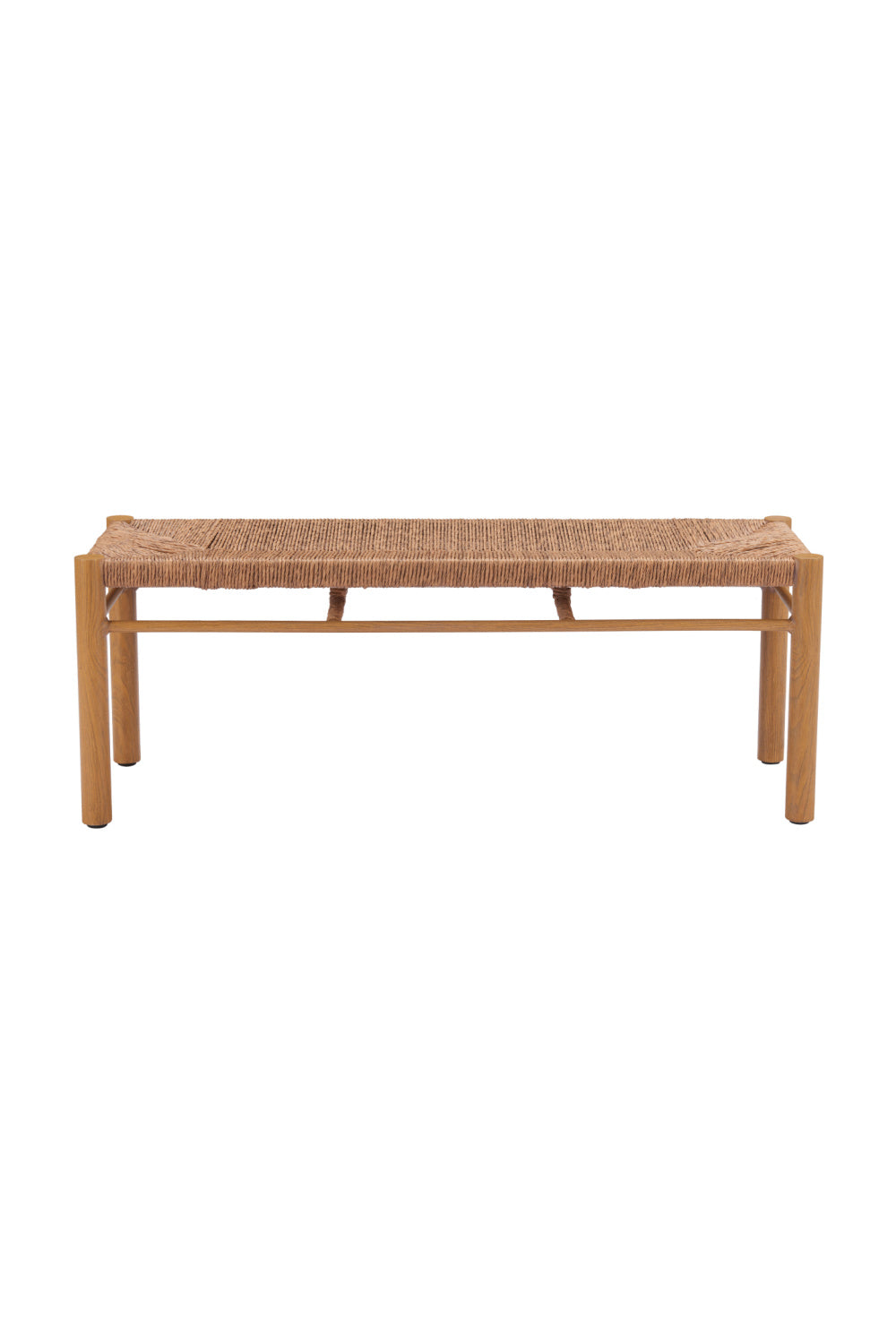 Rattan Look Outdoor Bench | OROA Modern Iska | Oroa.com