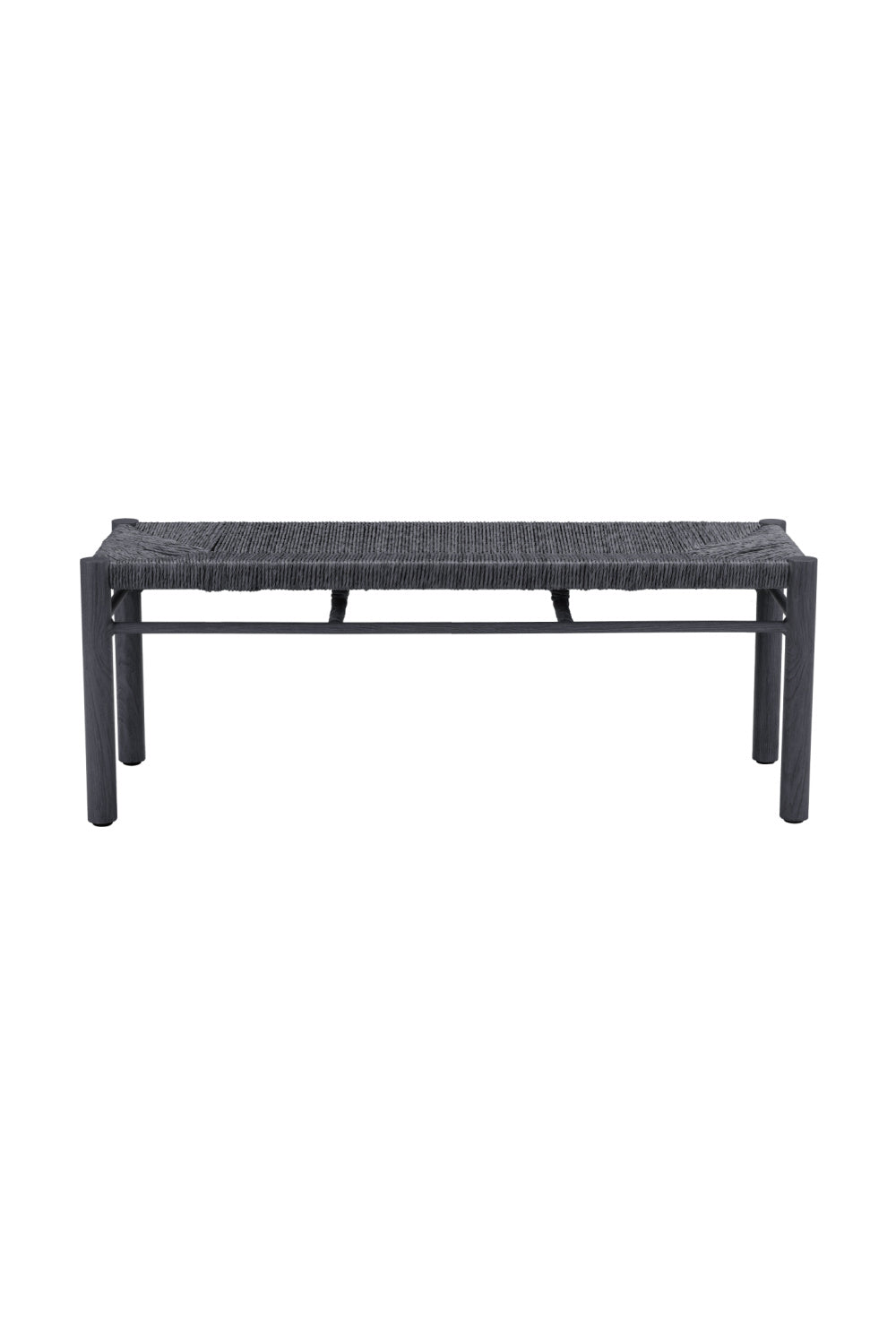 Rattan Look Outdoor Bench | OROA Modern Iska | Oroa.com