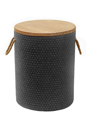   Painted Acacia Wood Outdoor Side Table | Oroa.com