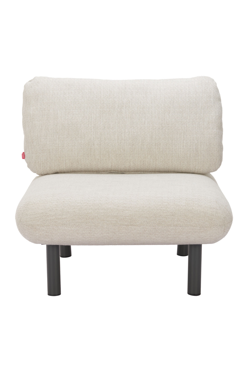   Beige Olefin Outdoor Accent Chair | Oroa.com