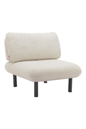   Beige Olefin Outdoor Accent Chair | Oroa.com