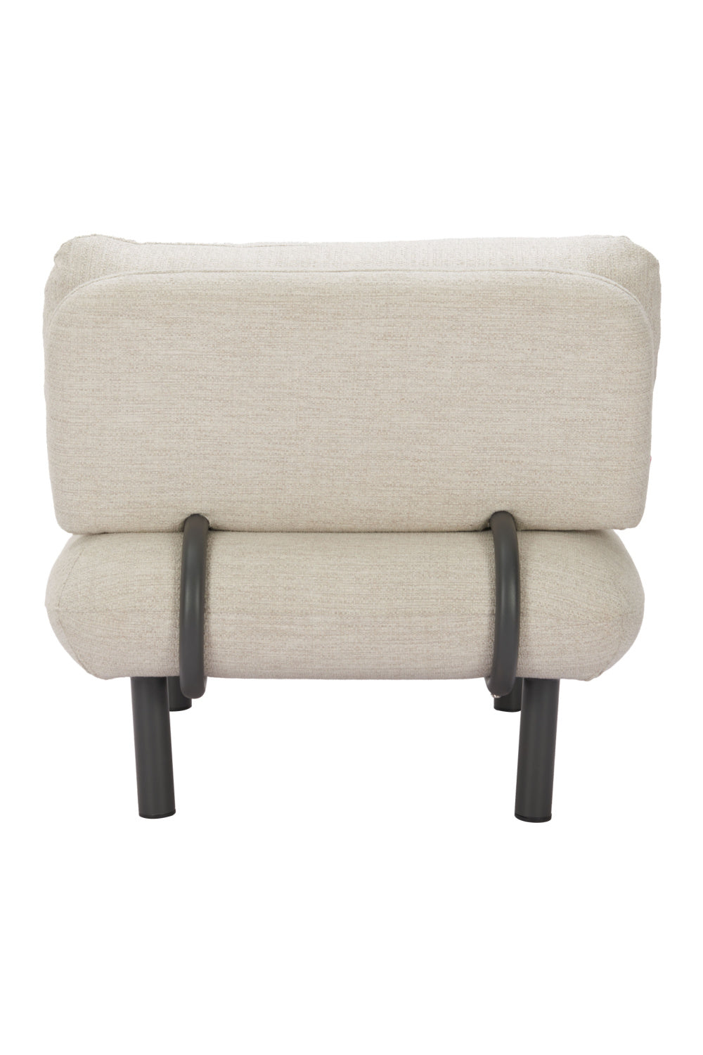   Beige Olefin Outdoor Accent Chair | Oroa.com